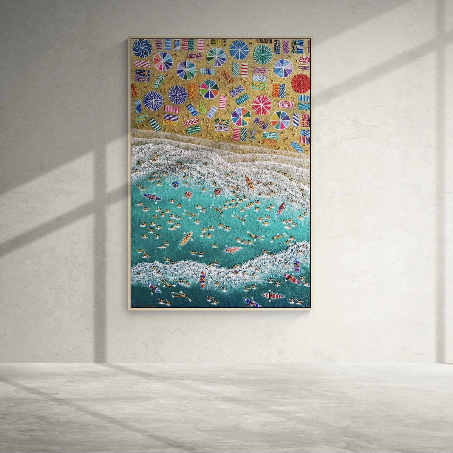 Mosaic of a Summer Shore