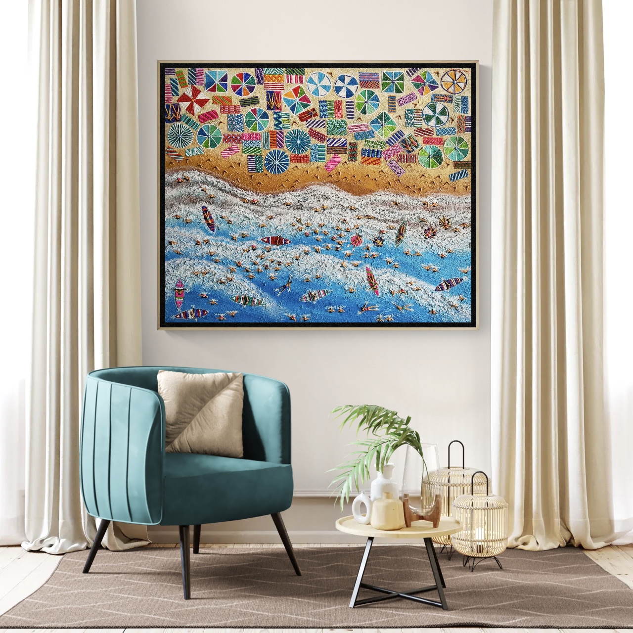 Mosaic of Summer Waves