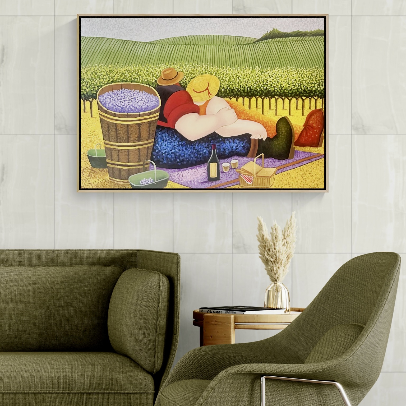 Harvest Rest in the Vineyard