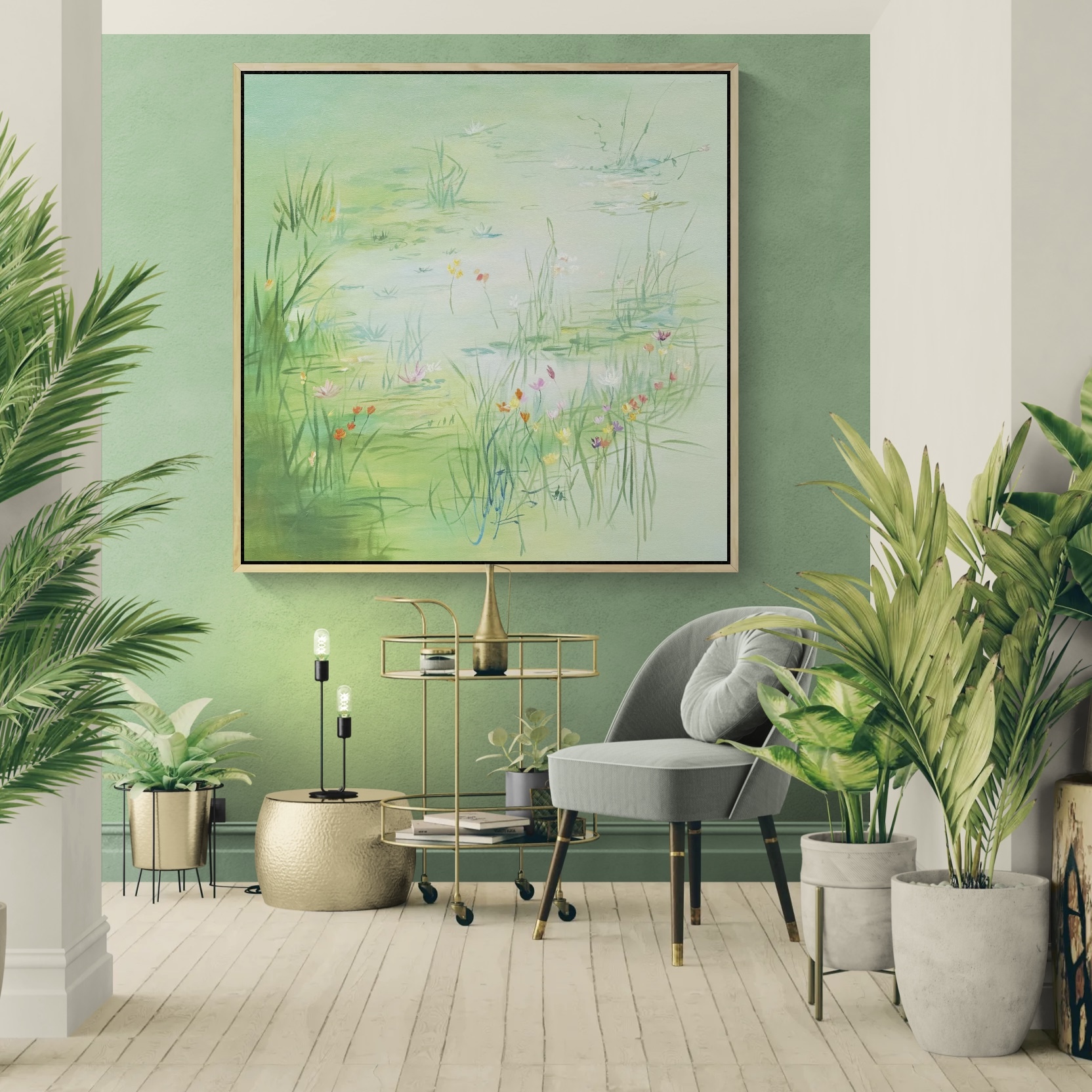 Whispers of a Sunlit Garden image 3