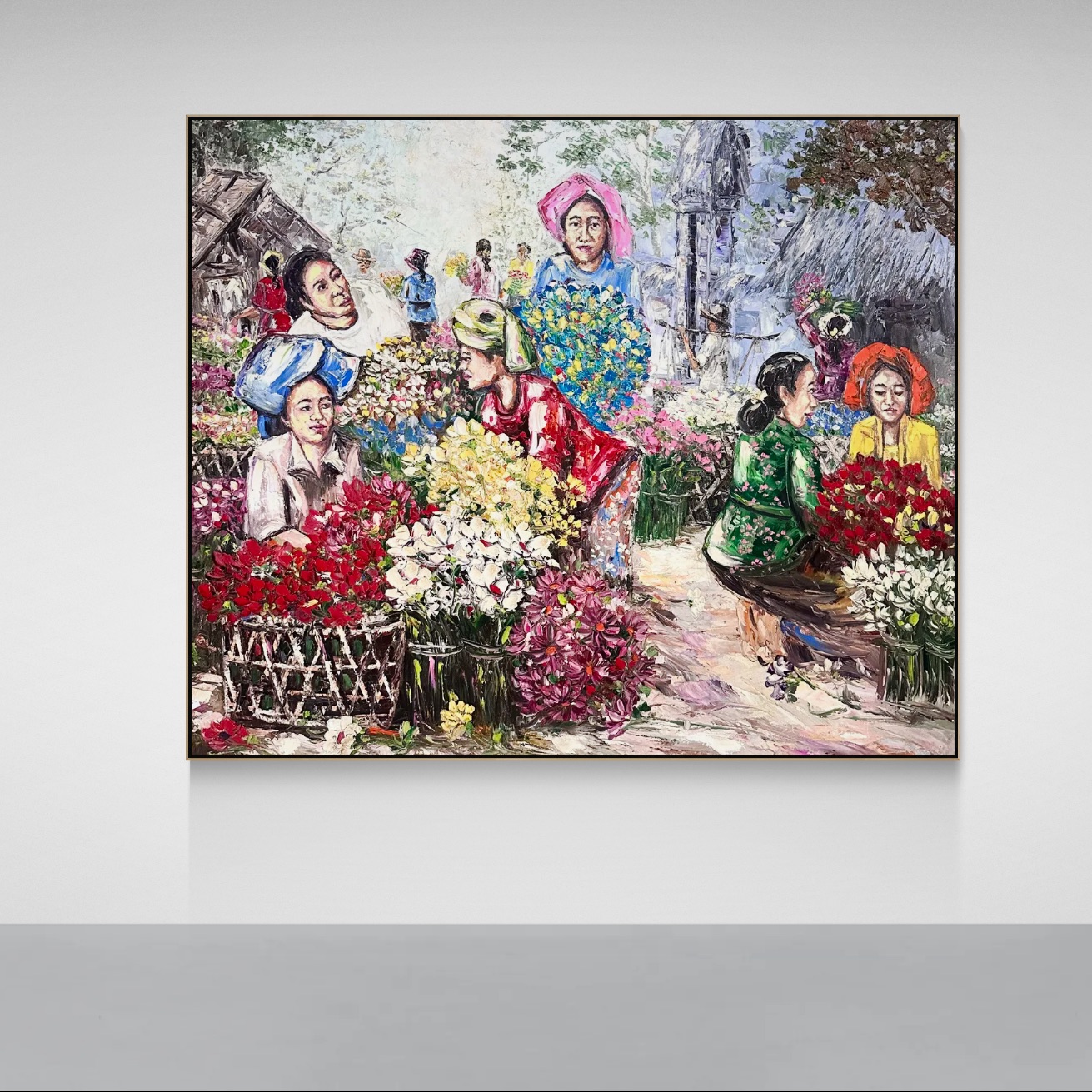 Morning Blossoms at the Village Market image 1