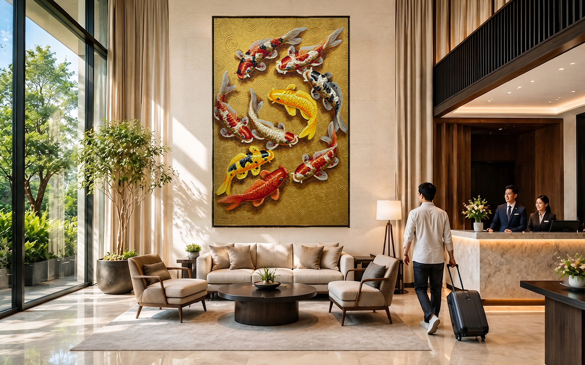 How Artwork Can Transform Hotels, Restaurants, and Cafes